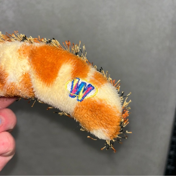 Ganz Webkinz Tiger Snake plush 38" red tongue coiled snake - Picture 7 of 10